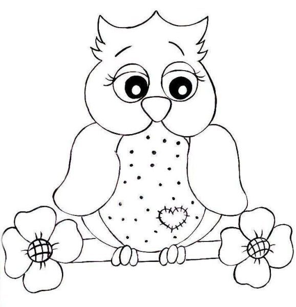 Аппликация из ткани шаблоны