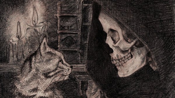 Терри Пратчетт смерть и коты