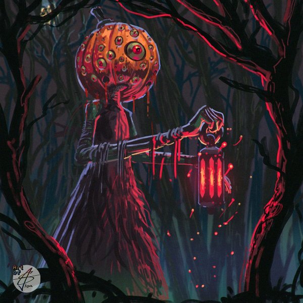 Джек о лантерн Самайн