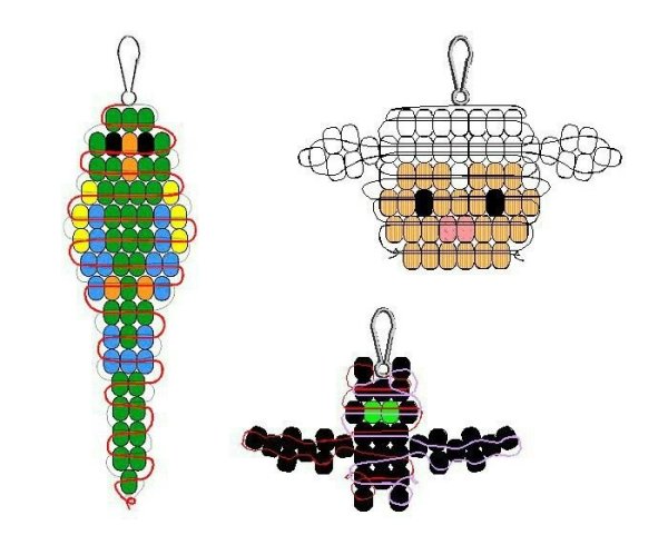 Простые схемы бисероплетения для начинающих