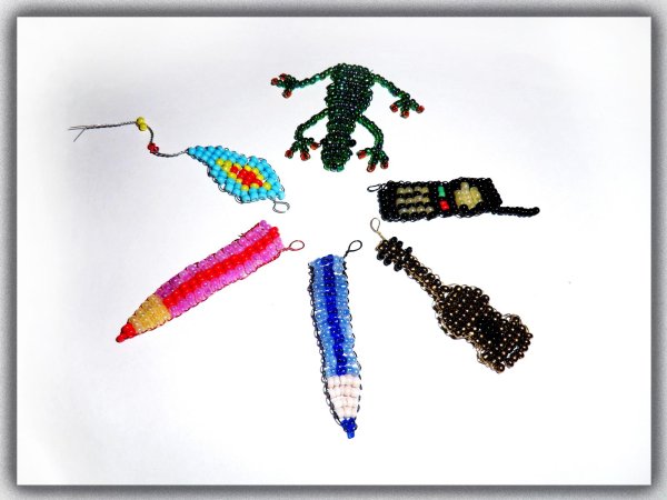 Фигурки из бисера для начинающих