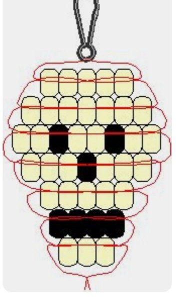 Схемы вязаных бисерных жгутов крючком