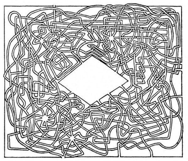 Лабиринт сложный
