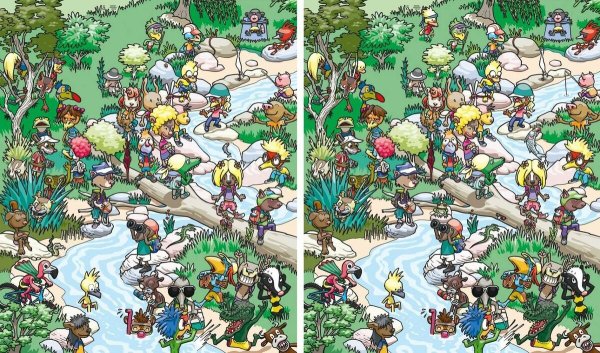 Найди предметы на картинке для взрослых