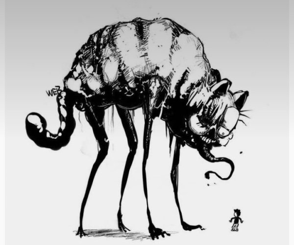 Гарфилд монстр Лавкрафт