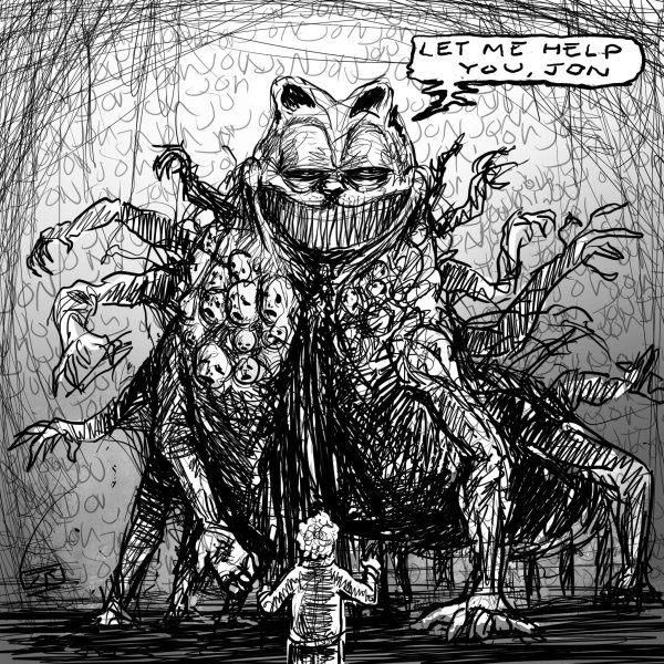 Гарфилд Лавкрафт комикс