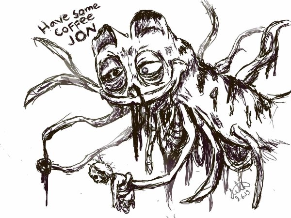 Гарфилд монстр Лавкрафт