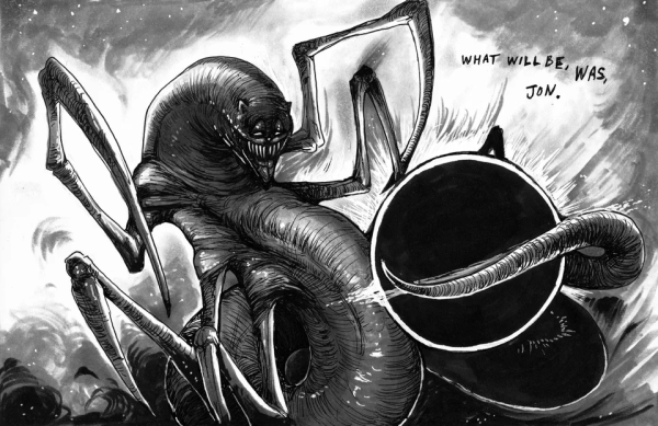 Гарфилд монстр Лавкрафт