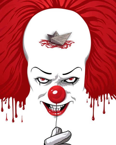 Стивен Кинг ПЕННИВАЙЗ арт