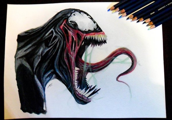 Рисунки страшных монстров