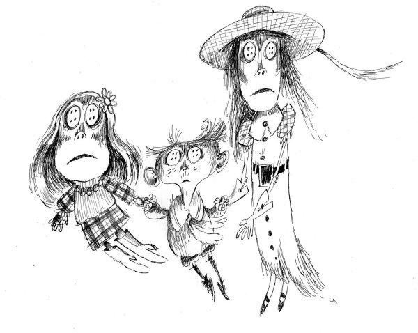 Коралина в стране кошмаров раскраска