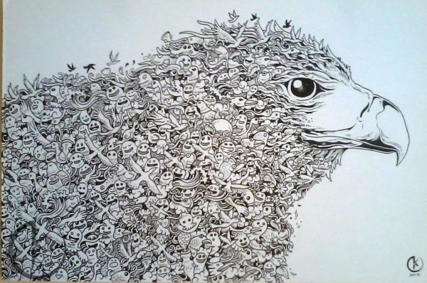 Рисунки карандашом сложно