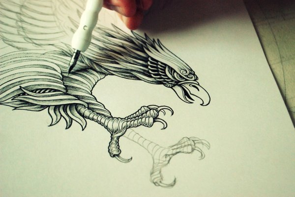 Необычные рисунки карандашом