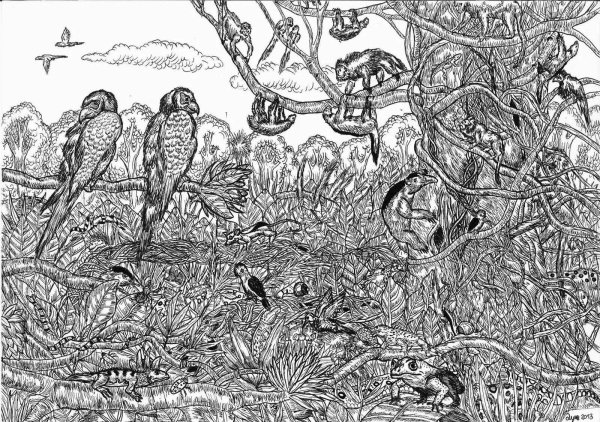 Керби Розанес раскраски Мифоморфозы