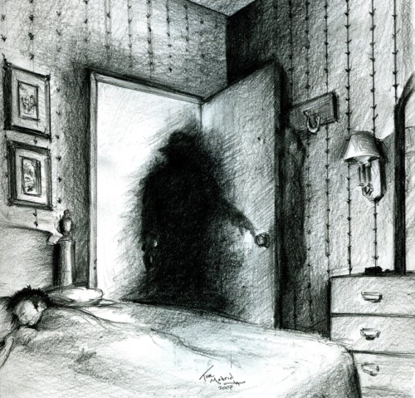 Силуэт демона