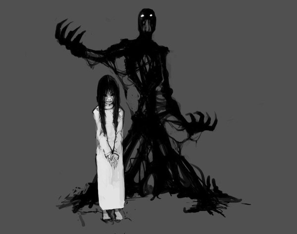 В тени человека