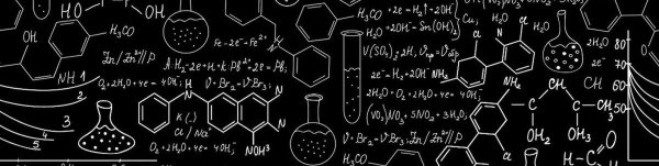 Химические формулы на доске