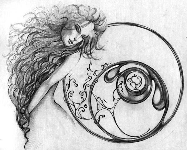 Сложные рисунки для срисовки