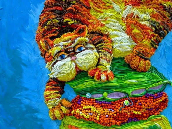 Пластилиновая живопись