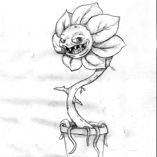 Эскизы чудовищ