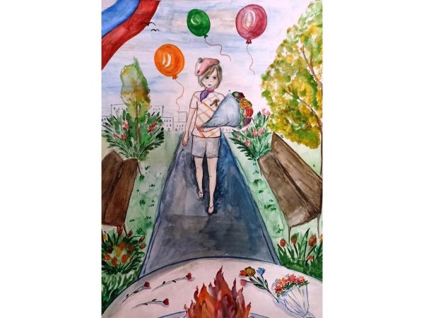 Моё счастливое детство рисунки сложные