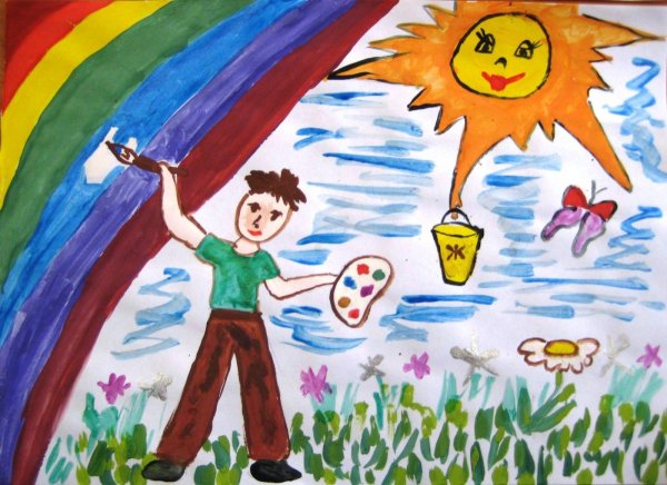 Мир глазами детей рисунки