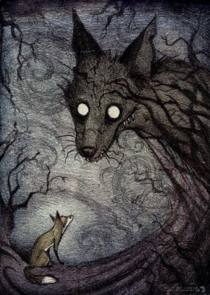 Culpeo Fox страшные лисы