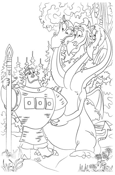 Про Добрыню Никитича и змея Горыныча