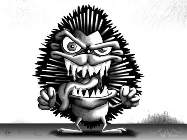 Сумасшедший Ежик