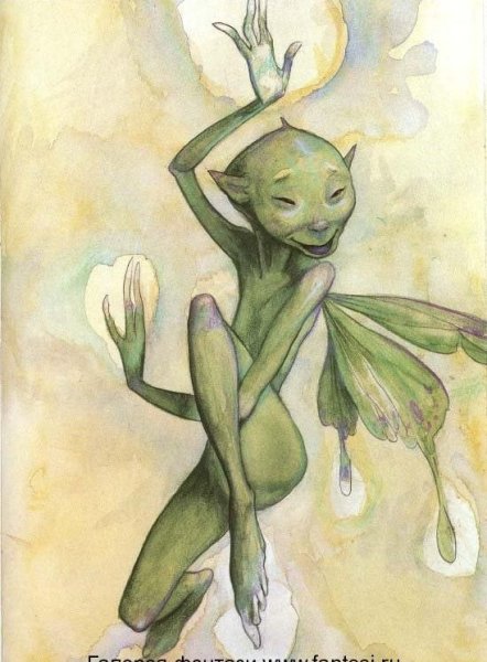 Фея злая скетч