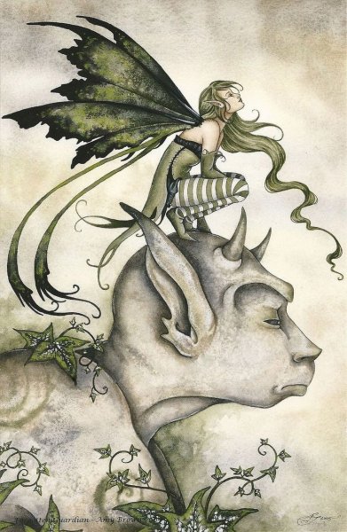 Нарисовать фею карандашом