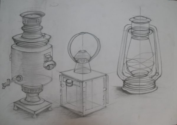 Линейно-конструктивный рисунок