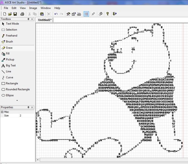 Символьный рисунок