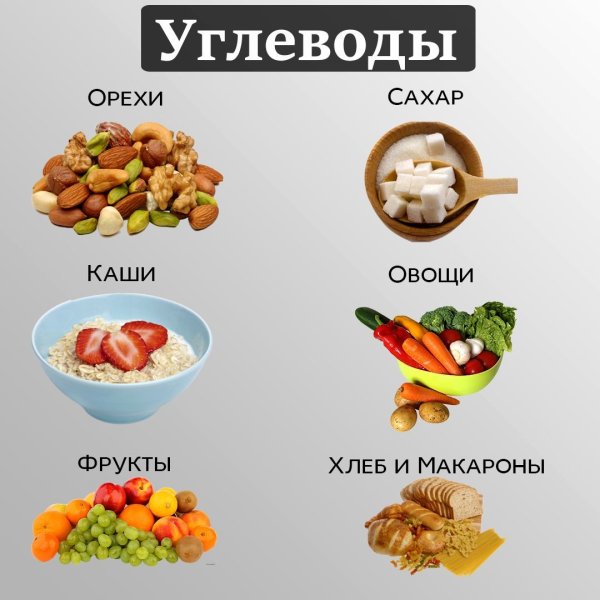 Что такое углеводы в продуктах питания