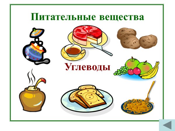 Питательные вещества