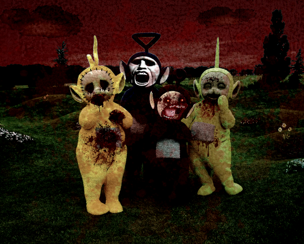 Лала телепузики хоррор