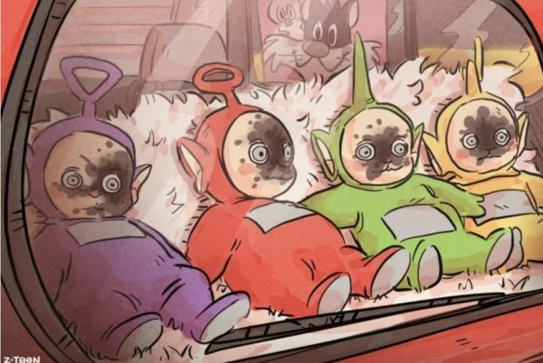 Телепузики хоррор игра 1