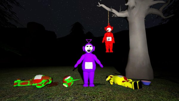 Slendytubbies 3 Laa Laa аниме