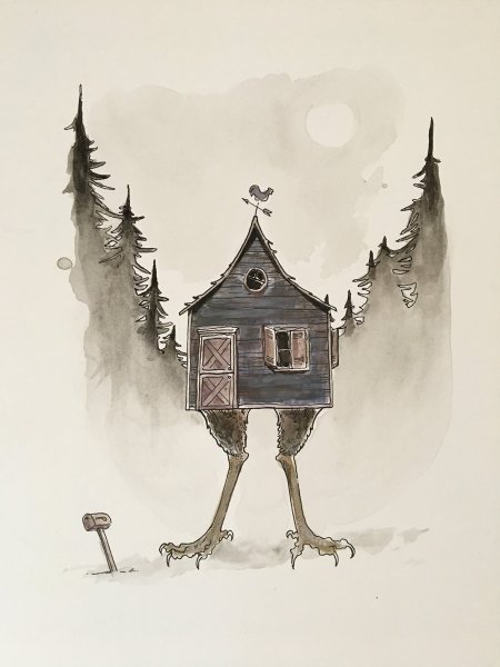 Избушка на курьих ножках Софи Андерсон