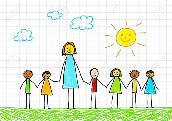 Воспитатель рисунок