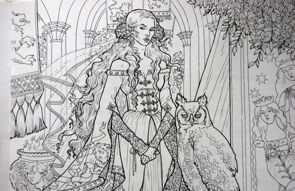 Игра престолов. Раскраска