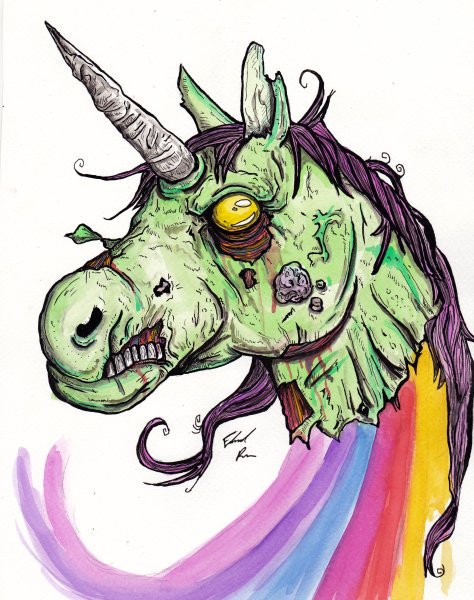 Окровавленный Единорог