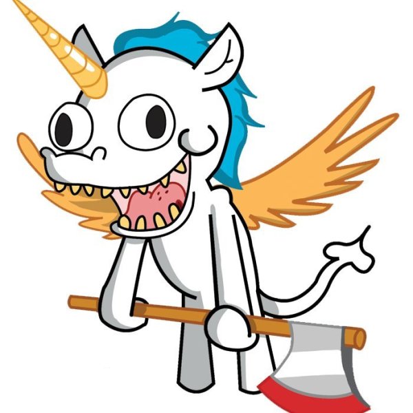 Единороги и драконы милые