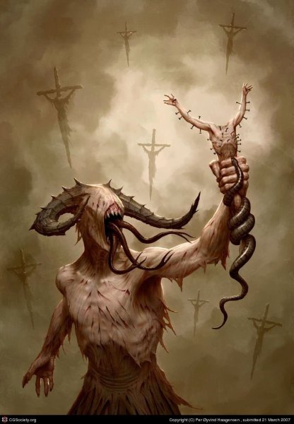 Хтонические монстры Лавкрафта