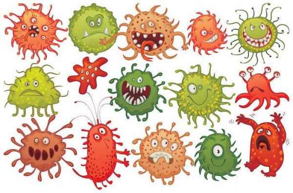 Микробы для дошкольников