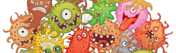 Микробы и бактерии для детей