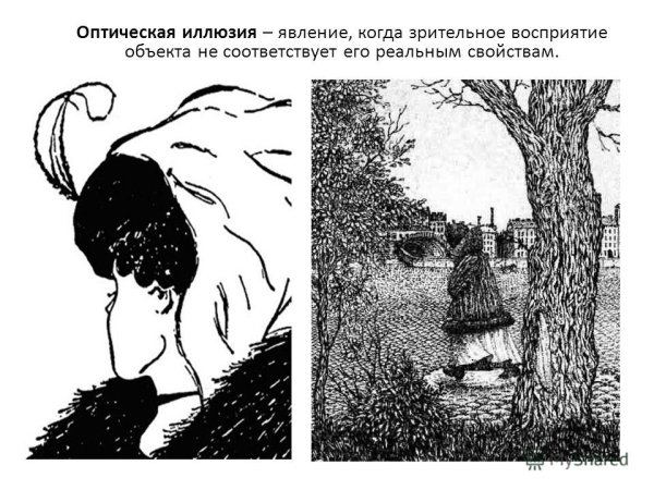 Иллюстрации иллюзий восприятия
