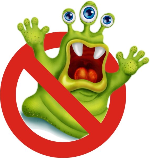 Микробы мультяшные