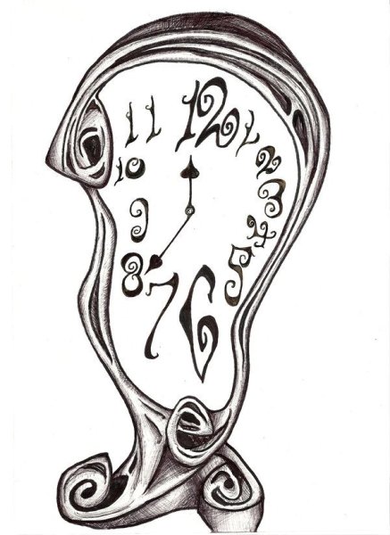 Стилизованные часы