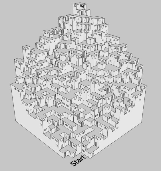 Лабиринт объемный